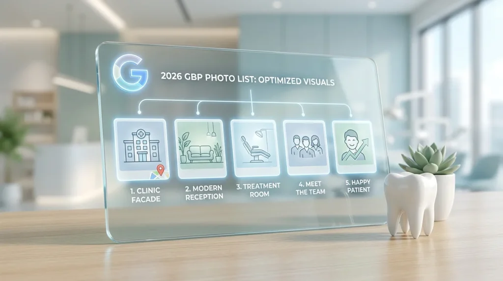 Best photos for a dental Google Business Profile: complete 2026 list of photo types by ranking and conversion weight